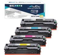 LCL Cartucho de tóner Compatible 054 054H CRG-054 CRG-054H (KCMY) Reemplazo para i-SENSYS LBP621cw 623cw MF643CDW MF645CX MF640C MF641CW MF642CDW MF643CDW MF644CDW MF645CX LBP621CW LBP622CDW LBP623CDW