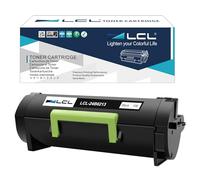 LCL Cartucho de tóner Compatible 24B6213 10000 Páginas (1 Negro) Reemplazo para Lexmark M1140/XM1140