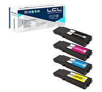 LCL Cartucho de Tóner Compatible 6600 6600N 6600DN 6605N 6605DN 106R02248 106R02232 106R02229 106R02230 106R02231 High Yield (4Pack, KCMY) Reemplazo para Xerox Phaser 6600 6600dn 6600n 6600ydn