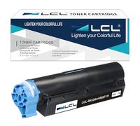 LCL Cartucho de Tóner Compatible B432dn B512DN MB492 45807111 12000Páginas Reemplazo para Oki B432dn B512dn MB492dn MB562dnw (1-Pack Negro)