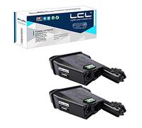 LCL Cartucho de tóner Compatible TK1115 TK-1115 1T02M50NL0 1600 Páginas (2 Negro) Reemplazo para Kyocera Ecosys FS-1041 FS-1220MFP FS-1320MFP