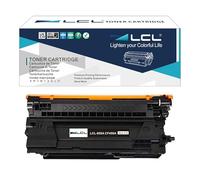 LCL CF450A Negro Cartucho de Tóner Compatible para HP CF450A 655A para HP Color Laserjet Enterprise Flow MFP M681f M681z M682z Enterprise M652dn M652n M653dh M653dn M653x MFP M681dh M681f (1-Pack)