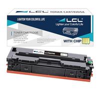 LCL CF540X Negro Alta Capacidad Cartucho de Tóner Reemplazo para HP 203A 203X CF540A CF540X Compatible para HP Color Laserjet Pro M254dw M254dn M254nw MFP M281fdw M281fdn M281cdw M280nw (1-Pack)