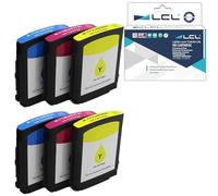 LCL Compatible 11 C4836A C4837A C4838A 6X Cartuchos de Tinta Reemplazo para HP Business Inkjet 1000 1100 1100d 1100dtn 1200 1200d 1200dn 1200dtn 1200dtwn cp1700 cp1700d cp1700ps 2200 2200se (2C2M2Y)