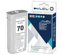 L ompatible Cartucho de Tinta 70 C9450A 135ML High Yield (1Gris) Reemplazo para HP Designjet Z2100 Z3100 Z3100PS Z3200 Z3200PS Z5200 Z5400