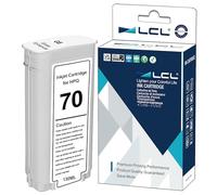LCL Compatible Cartucho de Tinta 70 C9459A 135ML High Yield (1Gloss Optimizer) Reemplazo para HP Designjet Z3100 Z3100PS Z3200 Z3200PS