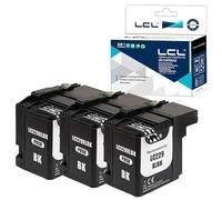 LCL Compatible Cartucho de Tinta LC-229 LC229 LC229 XL LC209XLBK LC-209XLBK LC209 (3Negro) Reemplazo para Brother MFC-J5320DW J5620DW J5625DW J5720DW