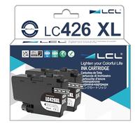 LCL Compatible Cartucho de Tinta LC-426 LC426 XL LC426XL LC-426XLBK LC426XLBK 6000Páginas (2 Negro) Reemplazo para Brother MFC-J4335DW MFC-J4340DW MFC-J4535DW MFC-J4540DW MFC-J4540DWXL