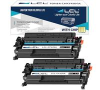 LCL Compatible Cartucho de tóner 26A CF226A (2 Negro) Reemplazo para HP Laserjet Pro M402n M402d M402dn M402dne M402dw MFP M426 M426dw M426fdn M426fdw