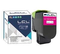 LCL Compatible Cartucho de tóner 71B0030 71B20M0 CS317dn CX317dn CS417dn CX417de CS517de CX517de (1 Magenta) Reemplazo para Lexmark CS417dn CX417de CS517de CX517de