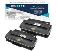 LCL Compatible Cartucho de tóner MLT-D103L MLT-D103S 2500 Página (2 Negro) Reemplazo para Samsung ML-2950 ML-2951 ML-2955 Samsung SCX-4729FW SCX-4728FD SCX-4729FD