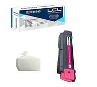 LCL Compatible Cartucho de tóner TK590 TK-590 TK590M TK-590M (Magenta) Reemplazo para Kyocera ECOSYS M6526cdn P6026cdn M6026cdn M6500 Series M6026cidn M6526cidn M6000 Series FS-C2526MFP 2026MFP Plus