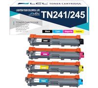 L ompatible Cartucho de Tóner TN-241 TN-245 TN241 TN245 TN241BK TN245C TN245M TN245Y (KCMY) Reemplazo para Brother DCP-9015CDW DCP-9017CDW DCP-9020CDW DCP-9022CDW HL-3140CW HL-3142CW HL-3150CDN