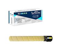 LCL Compatible Cartucho de Tóner TN324 TN-324 TN324Y TN-324Y A8DA250 High Yield (Amarillo) Reemplazo para Konica Minolta BizHub C258 C308 C368