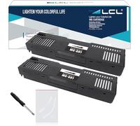 L ompatible para MC-G01 Cartucho de Mantenimiento Reemplazo para Canon MAXIFY GX6040 GX7040 GX5050 GX6050 GX7050 GX7092 GX7091 GX7090 GX7080 GX7070 GX7060 GX7030 GX7020 GX7010 GX6010 GX6020 (2Pack)