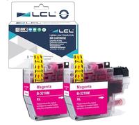 LCL LC3219XL Magenta Cartucho de Tinta Compatible para Brother LC3219 LC-3219XL LC3219XLM Reemplazo para Brother MFC-J5330DW MFC-J5330DW MFC-J5830DW MFC-J6530DW MFC-J6535DW MFC-J6930DW (2-Pack)