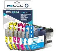 LCL LC422 Cartucho de Tinta Reemplazo para Brother LC-422 LC422 LC422C LC422M LC422Y LC422XL para MFC-J5340DW MFC-J5345DW MFC-J5740DW MFC-J6540DW MFC-J6940DW(6Pack 2C2M2Y)