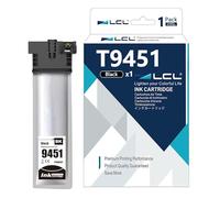 LCL Negro Cartucho de Tinta Compatible para Epson T9441 T9451 Alta Capacidad para Epson Workforce Pro WF-C5210 WF-C5210DW WF-C5290 WF-C5290DW WF-C5710 WF-C5710DWF WF-C5790 WF-C5790DWF (1-Pack)