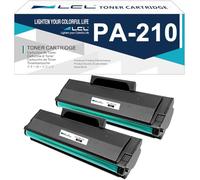 LCL PA-210 Negro Cartucho de Tóner Reemplazo para Pantum PA-210 PA210 Compatible para P2500W P2502W P2508W M6500W M6500NW M6508NW M6558NW M6550N M6550W M6550NW M6552NW M6600NW M6602NW M6608NW (2-Pack)