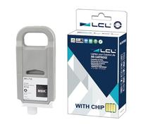 LCL PFI710 PFI-710 PFI710MBK PFI-710MBK 700ML Cartucho de Tinta Compatible para Canon imagePROGRAF TX-2000 TX-2100 TX-3000 TX-3100 TX-4000 TX-4100 TX-3000 MFP T36 TX-4000 MFP T36 (MBK)
