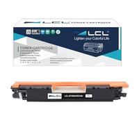 LCL Remanufacturado Cartucho de Tóner 126A 130A CE310A CF350A (1 Negro) Reemplazo para HP LaserJet Pro CP1020 CP1025 CP1025nw LaserJet 100 Color MFP M175 M175nw M175a M175n M175w Canon LBP 7010C