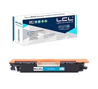 LCL Remanufacturado Cartucho de Tóner 126A 130A CE311A CF351A (Cian) Reemplazo para HP LaserJet Pro CP1020 CP1021 CP1022 CP1023 CP1025 CP1025nw CP1026nw CP1027nw CP1028nw HP LaserJet 100 Color MFP