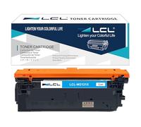 LCL Remanufacturado W2121X Cian Cartucho de Tóner Reemplazo para HP 212A 212X W2121A W2121X para HP Color LaserJet Enterprise M554 M554dn M555dn M555x MFP M578 M578f M578dn M578c M578z (1-Pack)