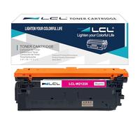 LCL Remanufacturado W2123X Magenta Cartucho de Tóner Reemplazo para HP 212A 212X W2123A W2123X para HP Color Laserjet Enterprise M554 M554dn M555dn M555x MFP M578 M578f M578dn M578c M578z (1-Pack)