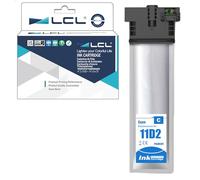 LCL T11D2 Cian Cartucho de Tinta Reemplazo para Epson T11D T11D1 T11D2 T11D3 T11D4 para Epson Workforce Pro WF-C5390DW WF-C5890DWF WF-C5390DN WF-C5390DW Bam WF-C5390DW Bam (1-Pack)