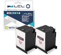 LCL T6712 C13T671200 Caja de Mantenimiento (2 Paquete) Reemplazo para Epson Workforce Pro WF-6090DW WF-6090DTWC WF-6090D2TWC WF-6590DWF Series WF-6590DWF WF-6590DTWFC WF-6590D2TWFC Pro WF-8090DW