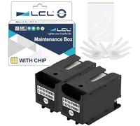LCL T6716 C13T671600 Caja de Mantenimiento (2 Paquete) Reemplazo para Epson Workforce Pro WF-C5210DW WF-C5290DW WF-C529R WF-C5710DWF WF-C5790DWF WF-C579RDWF WF-M5298DW