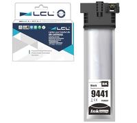 LCL T9441 Negro Alta Capacidad Cartucho de Tinta Compatible para Epson T9441 para Epson Workforce Pro WF-C5210 WF-C5210DW WF-C5290 WF-C5290DW WF-C5710 WF-C5710DWF WF-C5790 WF-C5790DWF (1-Pack)