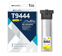 LCL T9444 Amarillo Alta Capacidad Cartucho de Tinta Compatible para Epson T9444 para Epson Workforce Pro WF-C5210 WF-C5210DW WF-C5290 WF-C5290DW WF-C5710 WF-C5710DWF WF-C5790 WF-C5790DWF (1-Pack)