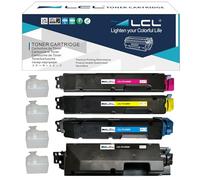 LCL TK-5280 Cartucho de Tóner Reemplazo para Kyocera TK5280 TK-5280 TK-5280K TK-5280C TK-5280M TK-5280Y Compatible para Kyocera Ecosys P6235 P6235cdn M6235cidn M6635cidn (4-Pack KCMY)