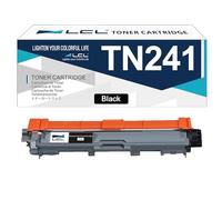 LCL TN-241 TN241 TN241BK 2500Pág Negro Compatible Cartucho de tóner para Brother DCP-9015CDW 9017CDW 9020CDW 9022CDW HL-3140CW 3142CW 3150CDN 3150CDW 3152CDW 3170CDW 3172CDW MFC-9130CDN 9130CW 9140CDN