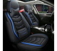 LCLCDZ Fundas de asiento de coche universales para Alfa Romeo 159 Giulia Stelvio Acura Cdx ILX Legend Mdx RDX Rl RLX Tl TLX TLX Tsx Zdx Accesorios de coche, azul de lujo