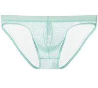 lclvld Calzoncillos para Hombre Calzoncillos de Tiro bajo Ropa Interior Sexy Calzoncillos Transparentes Sexy Calzoncillos de Seda de Hielo Ropa Interior Transpirable