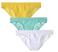 lclvld Calzoncillos para Hombre de Tiro bajo, Sexy, Transparente, de Seda de Hielo, Etotik, Calzoncillos, Calzoncillos, Calzoncillos, Ropa Interior