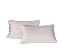 LCMHBCP Funda de Almohada Satén 2 Piezas de Funda de Almohada de satén for Piel de Pelo, Juego de Fundas de Almohada de 51x76cm, Sedosa con Cierre de sobre(02,51x66cm(20x26in))