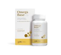 LCN Omega Base LCN Complemento Alimenticio Omega 3 + Omega 6 (DHA, ALA, SDA, LA y GLA), No Contiene EPA, Certificado IFOS,120 Cápsulas (1 envase de 30)