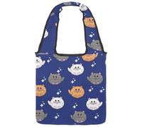 lcndlsoe Bolsa de lona con diseño de ancla con diseño de brújula y rayas rosas, para el trabajo, compras, gimnasio, Multicolor 6, 14.1x14.9in/36x38cm