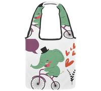 lcndlsoe Bolsa de lona con texto en inglés "I Love Christmas" para mujer, para el trabajo, compras, gimnasio, Multicolor 15, 14.1x14.9in/36x38cm