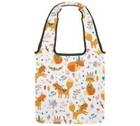 lcndlsoe Bolsa de lona con texto en inglés "I Love Christmas" para mujer, para el trabajo, compras, gimnasio, Multicolor 10, 14.1x14.9in/36x38cm