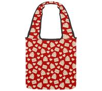 lcndlsoe Bolsa de lona Love Rose Flower Jungle para mujer, para el trabajo, compras, gimnasio, Multicolor 5, 14.1x14.9in/36x38cm