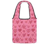 lcndlsoe Bolsa de lona Love Rose Flower Jungle para mujer, para el trabajo, compras, gimnasio, Multicolor 4, 14.1x14.9in/36x38cm