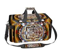 lcndlsoe Bolsa deportiva grande para gimnasio, 30 L, para viajes, entrenamiento, fitness y deporte, adorno étnico, Multicolor 12, 25x48x26cm/9.84x18.9x10.24in, Organizador de bolsas