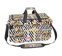 lcndlsoe Bolsa deportiva grande para gimnasio, 30 L, para viajes, entrenamiento, fitness y deporte, diseño de Sun Beach y coche Woody Retro Honolulu Palmera, Multicolor 8, 25x48x26cm/9.84x18.9x10.24in