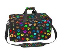 lcndlsoe Bolsa deportiva grande para gimnasio, 30 L, para viajes, entrenamiento, fitness y deporte, diseño de calavera, damond, flores, Día de Muertos, Multicolor 5, 25x48x26cm/9.84x18.9x10.24in