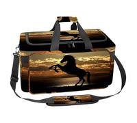 lcndlsoe Bolsa deportiva grande para gimnasio, 30 L, para viajes, entrenamiento, fitness y deporte, dos gatos en el techo, Multicolor 12, 25x48x26cm/9.84x18.9x10.24in, Organizador de bolsas