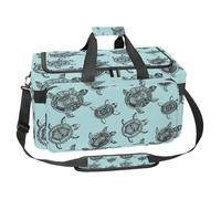 lcndlsoe Bolsa deportiva grande para gimnasio, 30 L, para viajes, entrenamiento, fitness y deportes, barco de mar, ancla azul marino, Multicolor 5, 25x48x26cm/9.84x18.9x10.24in, Organizador de bolsas